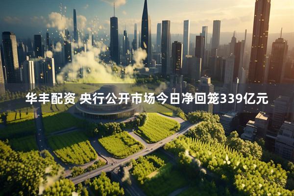 华丰配资 央行公开市场今日净回笼339亿元