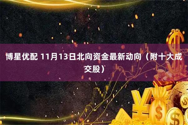 博星优配 11月13日北向资金最新动向（附十大成交股）